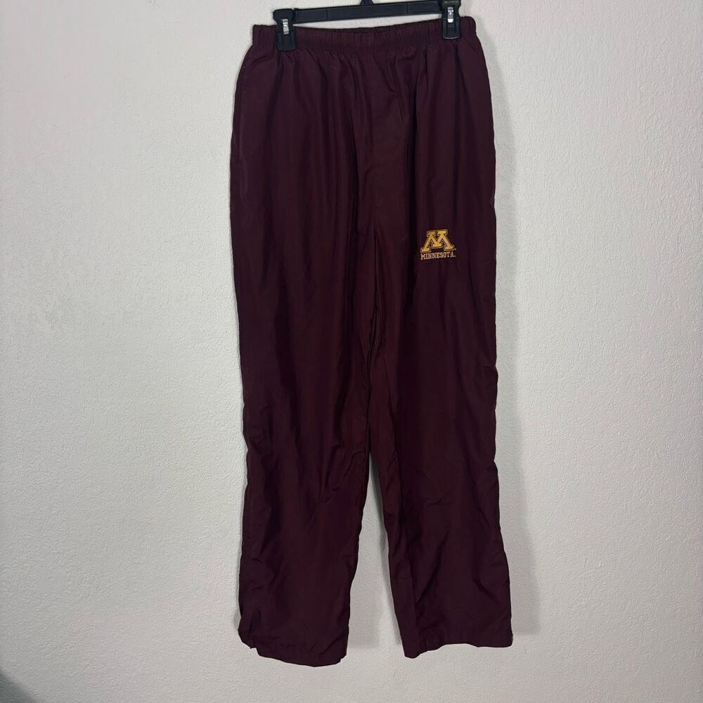 Holloway Women's Maroon Minnesota Gophers Mesh Lined Windbreaker Track Pants L